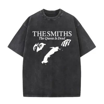 The Smiths The Queen Is Dead  Mineral Wash T-Shirt