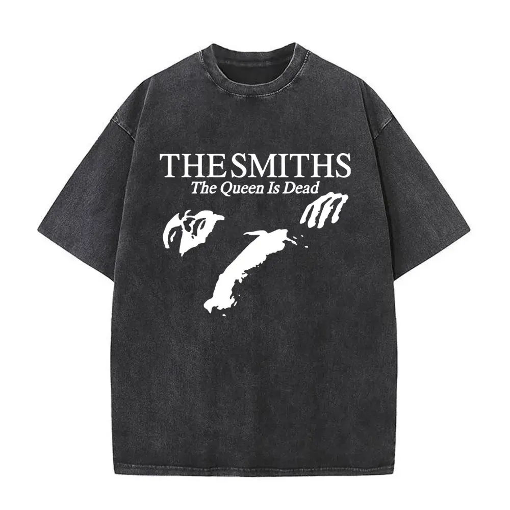 The Smiths The Queen Is Dead Mineral Wash T-Shirt