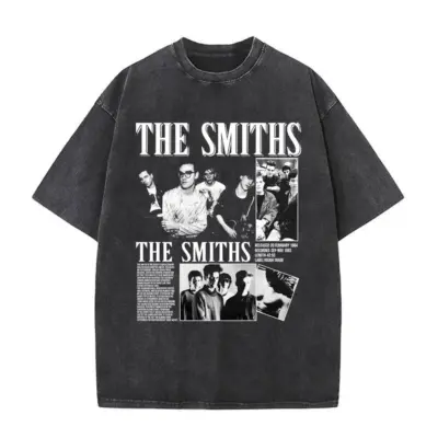 Band The Smiths Mineral Wash T-Shirt