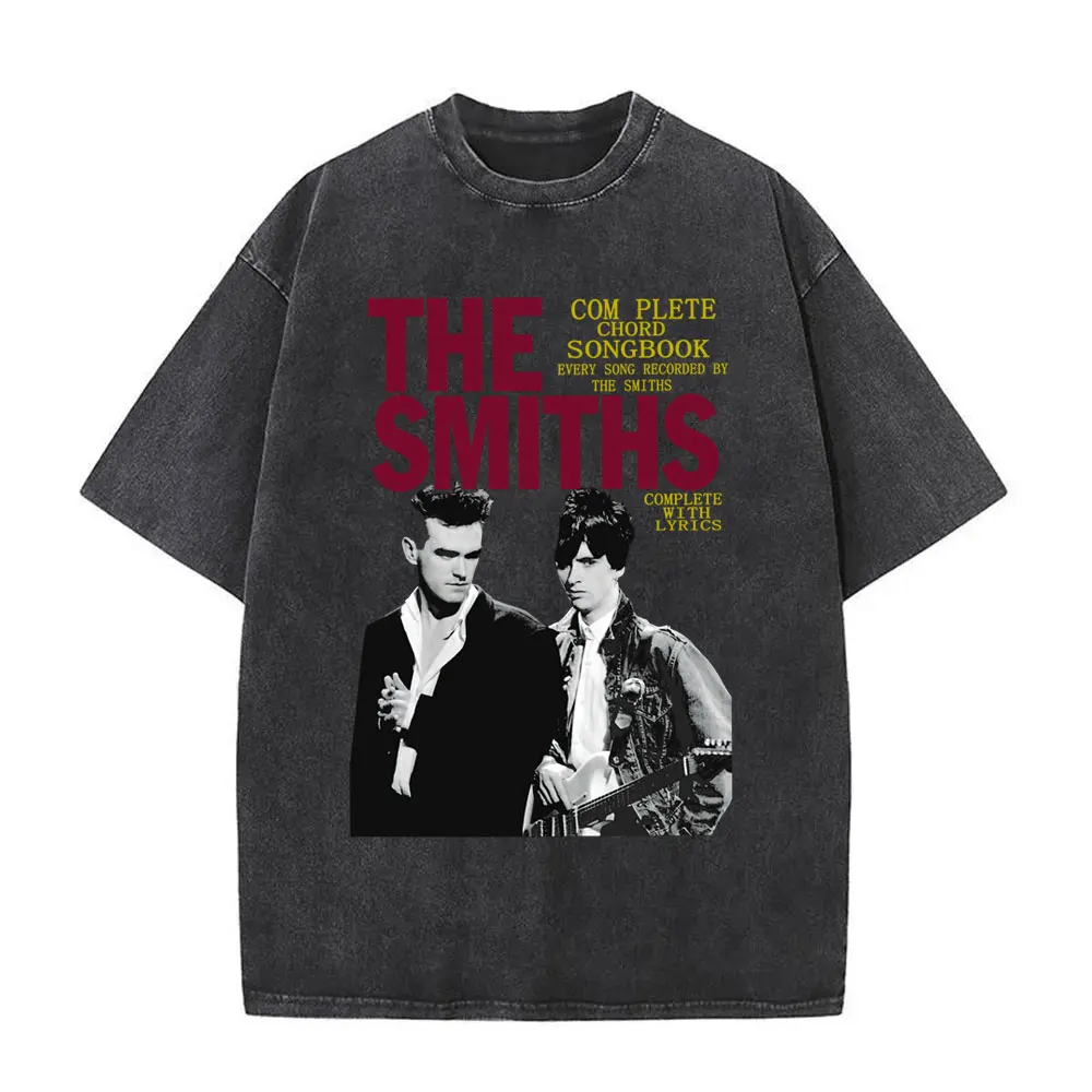 The Smiths Morrissey, Johnny Marr Mineral Wash T-Shirt