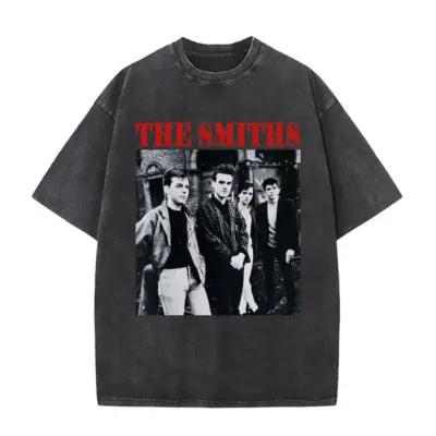The Smiths Band Mineral Wash T-Shirt