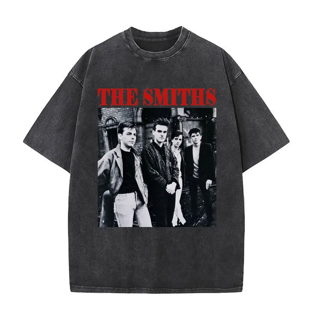 The Smiths Band Mineral Wash T-Shirt