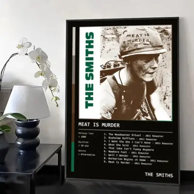 The Smiths Meat Is Murder Wall Art