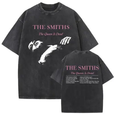 The Queen Is Dead The Smiths Mineral Wash T-Shirt