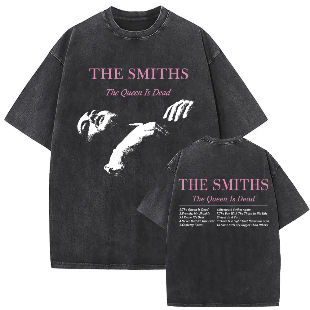 The Queen Is Dead The Smiths Mineral Wash T-Shirt