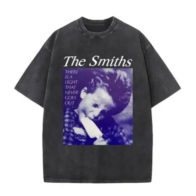 The Smiths There Is A Light Mineral Wash T-Shirt