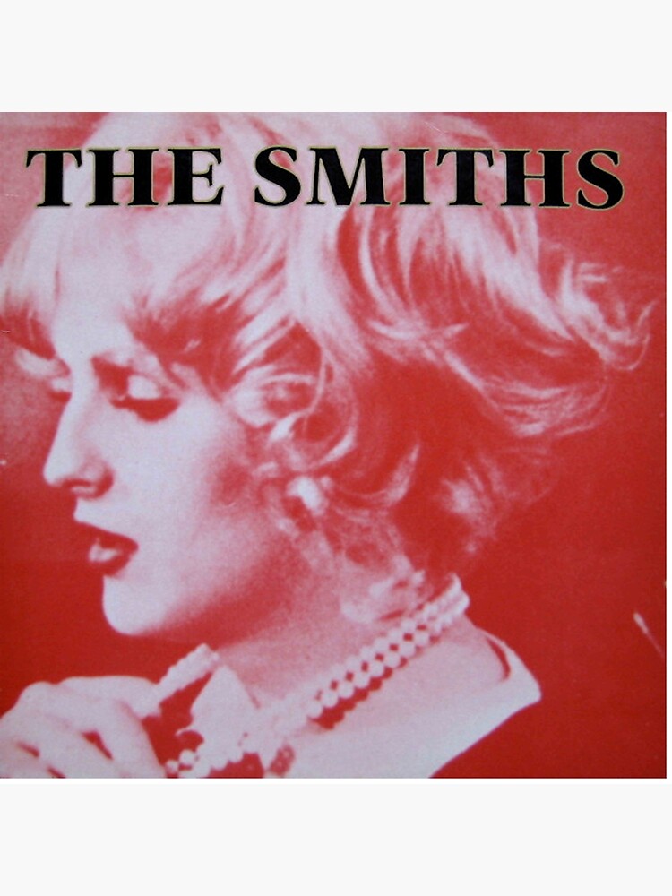 Red Queen The Smiths Throw Pillow - Image 2
