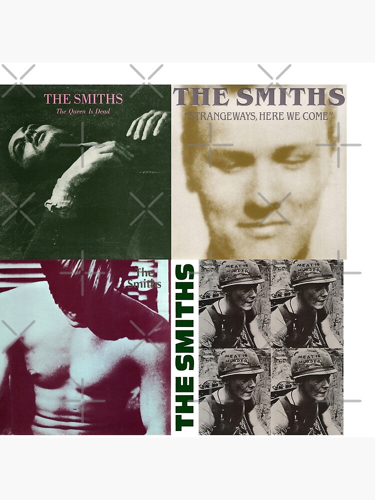 The Smiths Albums Throw Pillow - Image 2