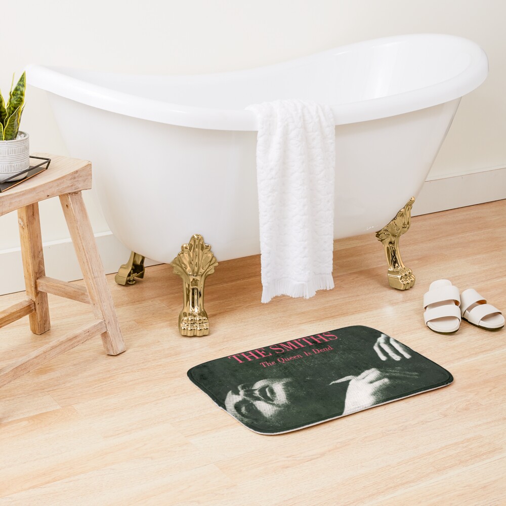 The Queen Is Dead The Smiths Bath Mat - Image 2