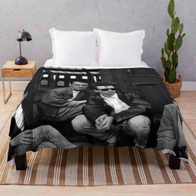 The Smiths Poster Throw Blanket