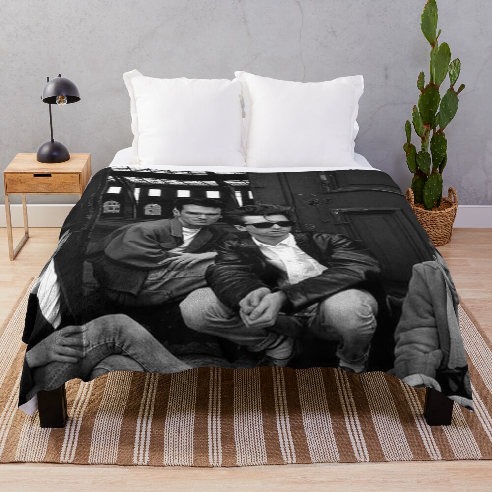 The Smiths Poster Throw Blanket