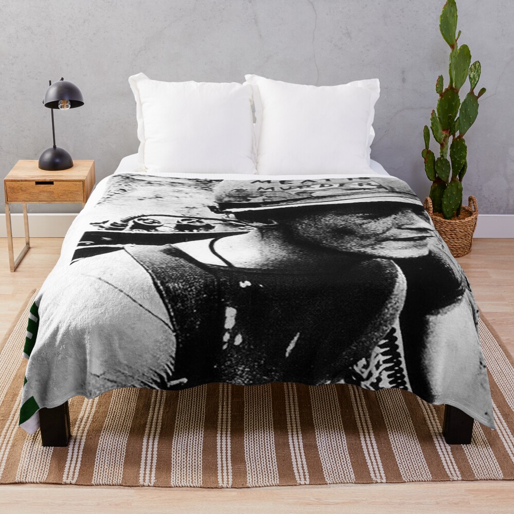 Mest Is Murder The Smiths Throw Blanket