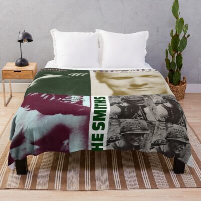 The Smiths Albums Throw Blanket