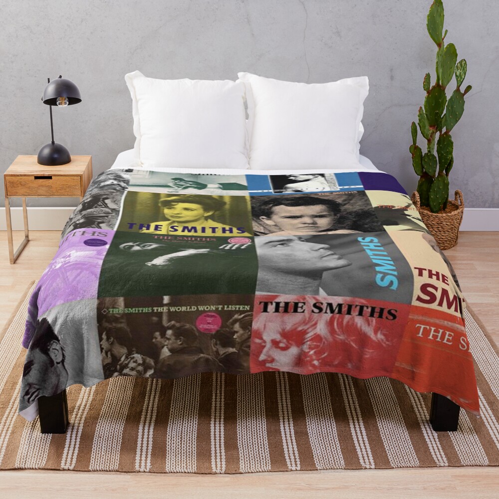 Best Smith Album Cover Throw Blanket