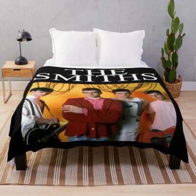 The Smiths Funny Team Throw Blanket