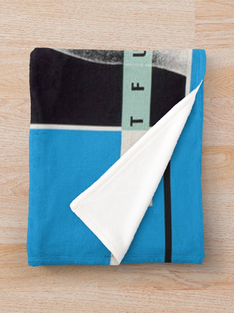 Hollow Blue Hateful Of Hollow Throw Blanket - Image 2