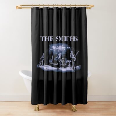The Smiths Band Vibrant Shower Curtain