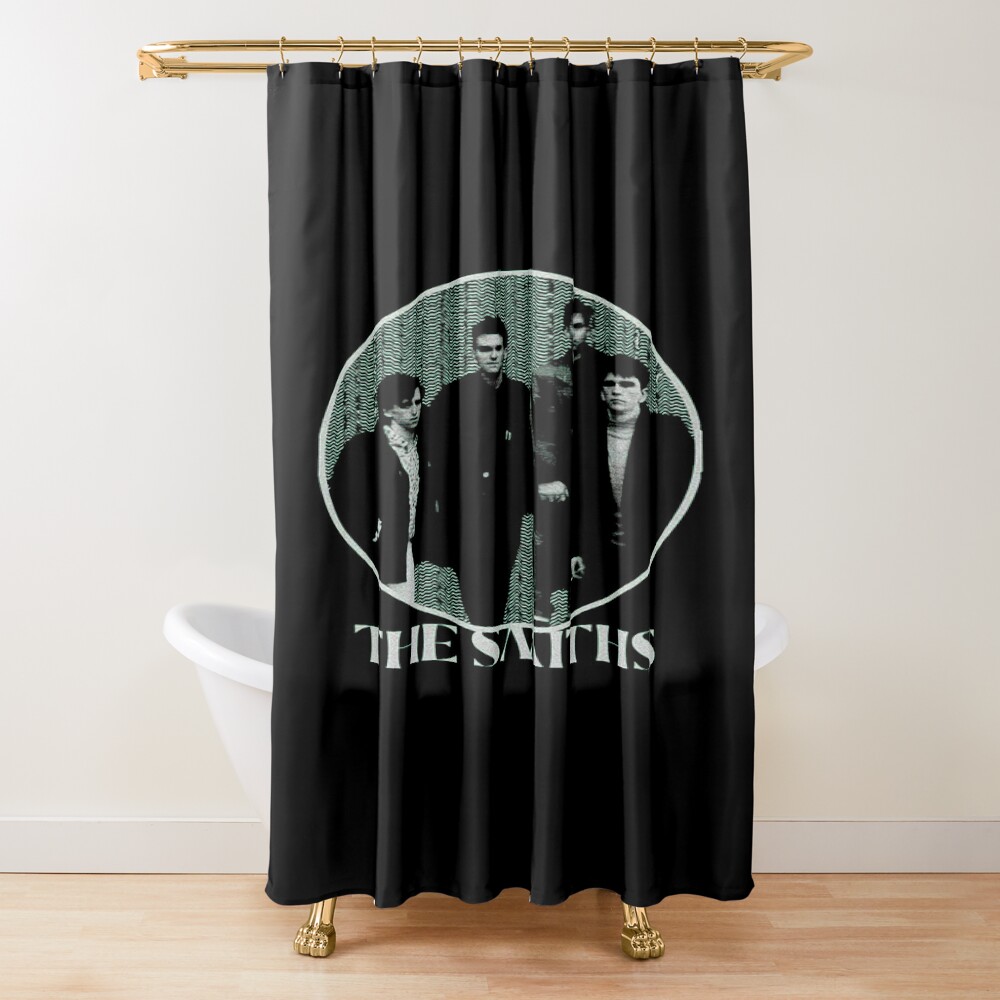 The Smiths Band Shower Curtain