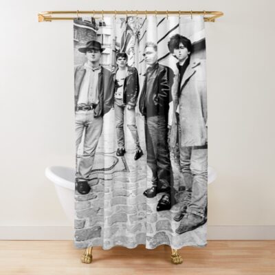 Group Mens The Smiths Shower Curtain