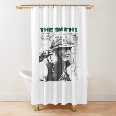 The Smiths Meat Is Murder Punk Rock Shower Curtain