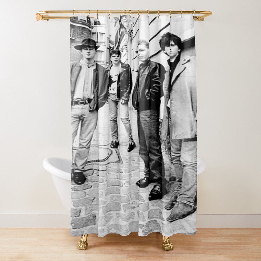 Group Mens The Smiths Shower Curtain