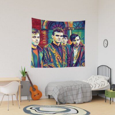 The Smiths Wpap Pop Art Tapestry