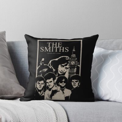 Band The Smiths Throw Pillow