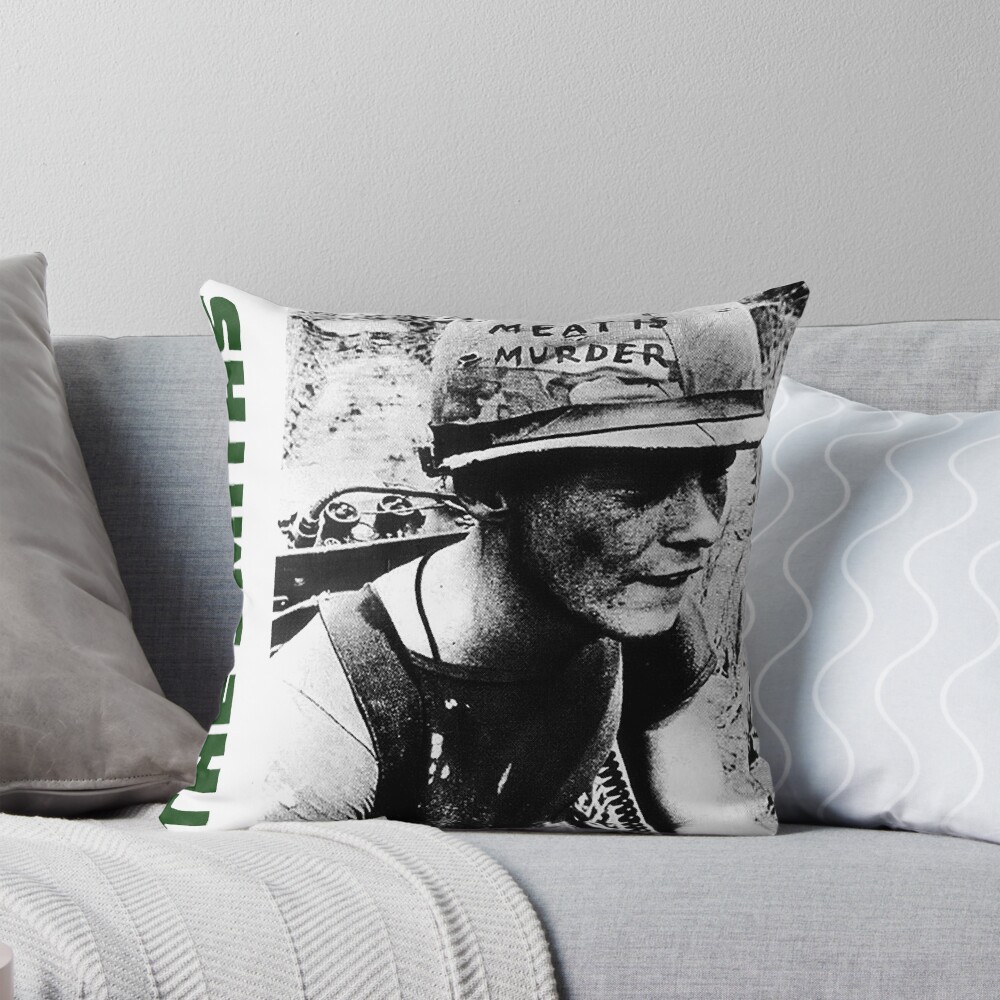 Mest Is Murder The Smiths Throw Pillow