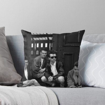 The Smiths Poster Throw Pillow