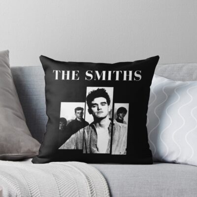 The Smiths Band Throw Pillow