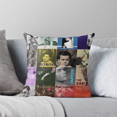 Best Smith Album Cover Throw Pillow