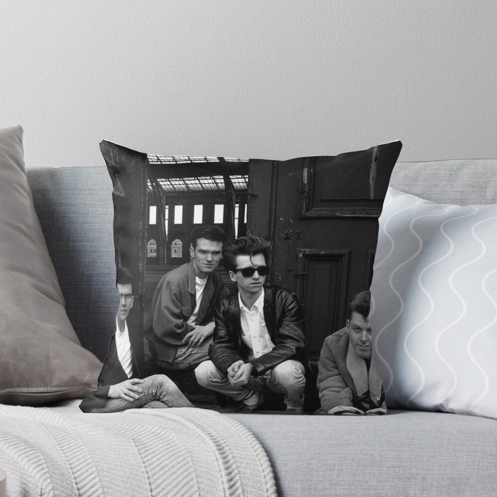 The Smiths Poster Throw Pillow